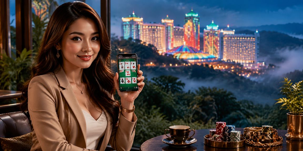 Pemain di Genting Highlands log masuk ke akaun 214 untuk menikmati permainan rummy dalam talian